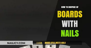 Safe and Effective Ways to Dispose of Boards with Nails