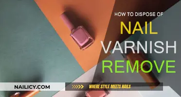 Safe Disposal of Nail Varnish Remover: What You Need to Know
