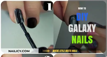 DIY Galaxy Nails: Easy Steps to Cosmic Manicure Magic