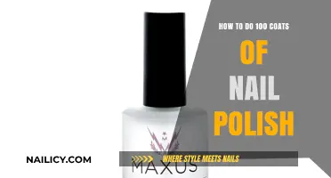 Mastering the Art of Layering: 100 Coats of Nail Polish Challenge