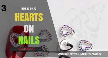 Create Stunning 3D Heart Nail Art: Easy Step-by-Step Guide