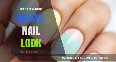 Master the Basket Weave Nail Art: A Step-by-Step Guide