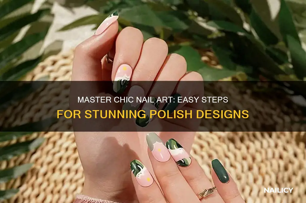 how to do a cool nail polish design
