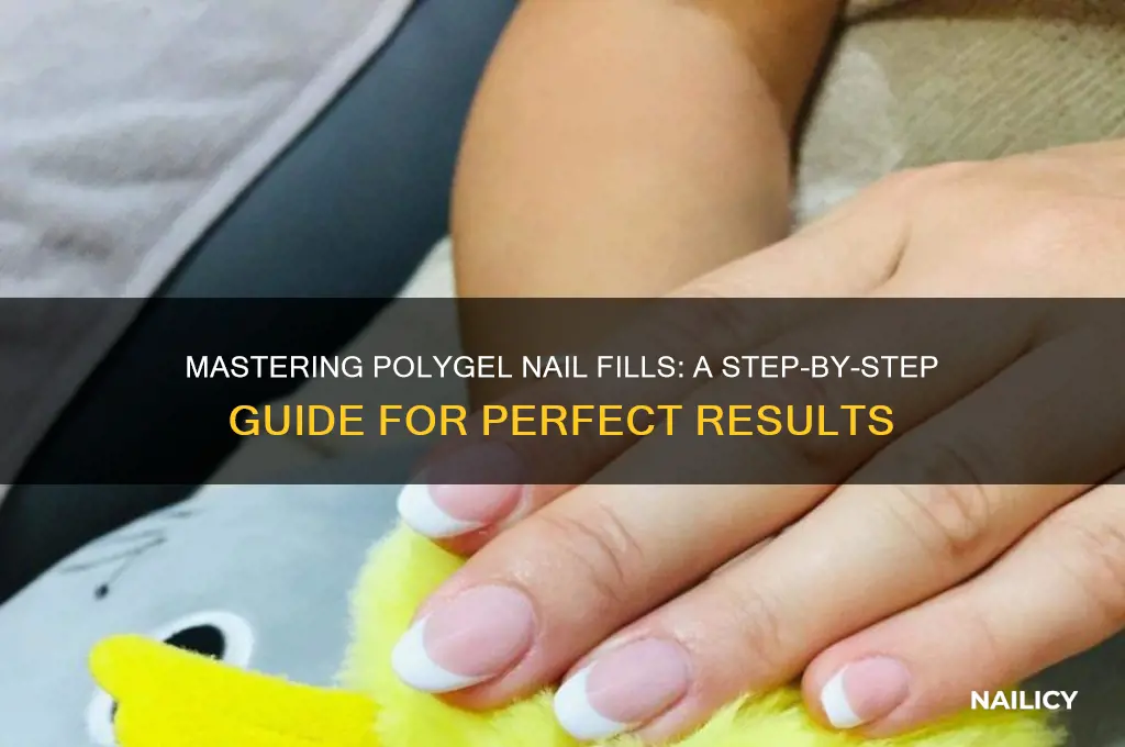 how to do a fill on polygel nails