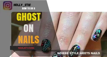 Master the Spooky Ghost Nail Art: Easy Step-by-Step Guide