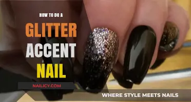 Sparkle and Shine: Mastering the Perfect Glitter Accent Nail