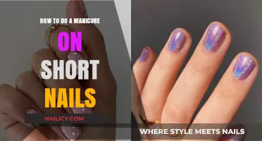 Perfect Short Nail Manicure: Easy Steps for Flawless Results