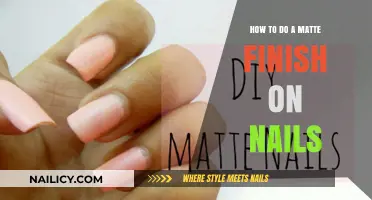 Achieve Perfect Matte Nails: Easy Steps for a Chic Finish