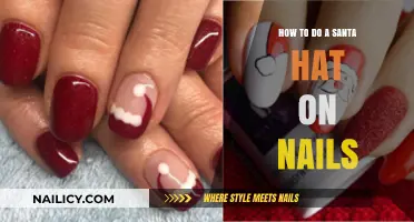Festive Nail Art Guide: Creating a Cute Santa Hat Design