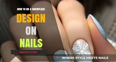 Elegant Snowflake Nail Art: Step-by-Step Winter Design Tutorial