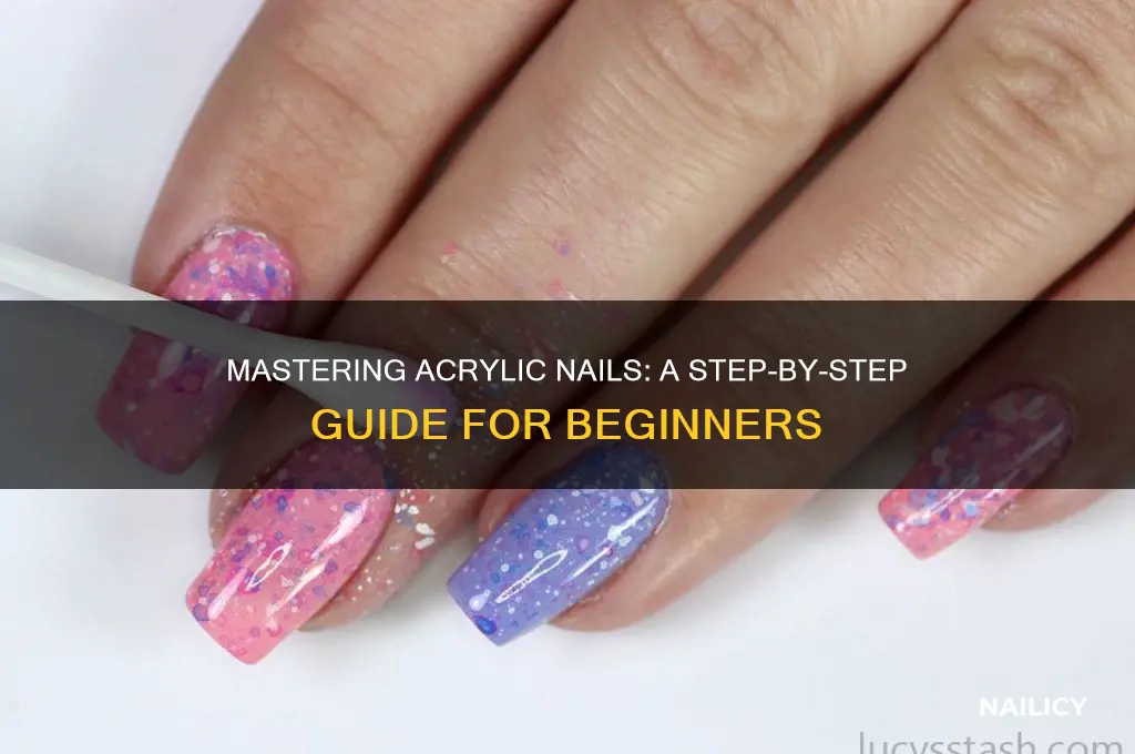 how to do acrilic nails