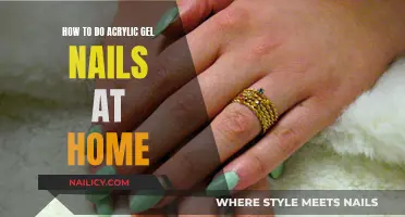 Gel Nails at Home: Achieving the Perfect Acrylic Manicure
