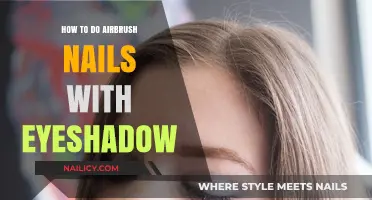 Create Stunning Airbrush Nails Using Eyeshadow: Easy DIY Guide