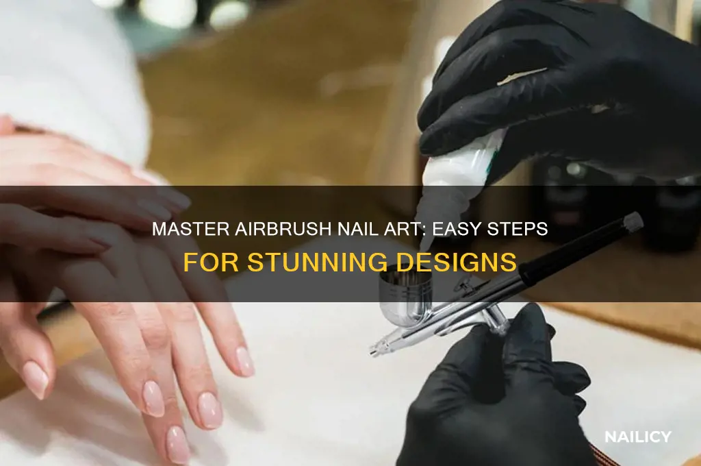 how to do airbrush nails