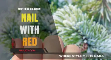 Bold & Chic: Mastering the Red Accent Nail Look