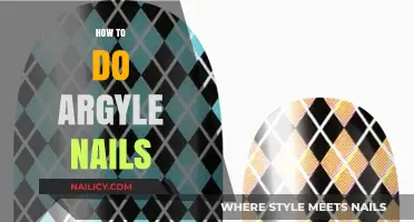 Master Argyle Nail Art: Easy Steps for Chic Diamond Patterns