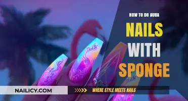 Master the Art of Aura Nails Using a Simple Sponge Technique