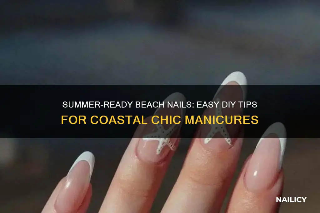 how to do beach nails