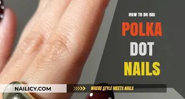 Master Big Polka Dot Nails: Easy DIY Manicure Guide