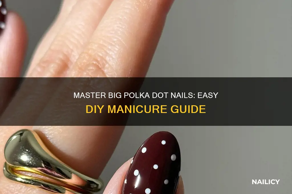 how to do big polka dot nails