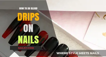 Create Spooky Blood Drip Nail Art: Easy DIY Tutorial