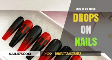 Create Spooky Blood Drip Nail Art: Easy DIY Tutorial