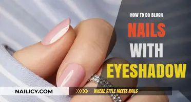 Create Stunning Blush Nails Using Eyeshadow: Easy DIY Tutorial