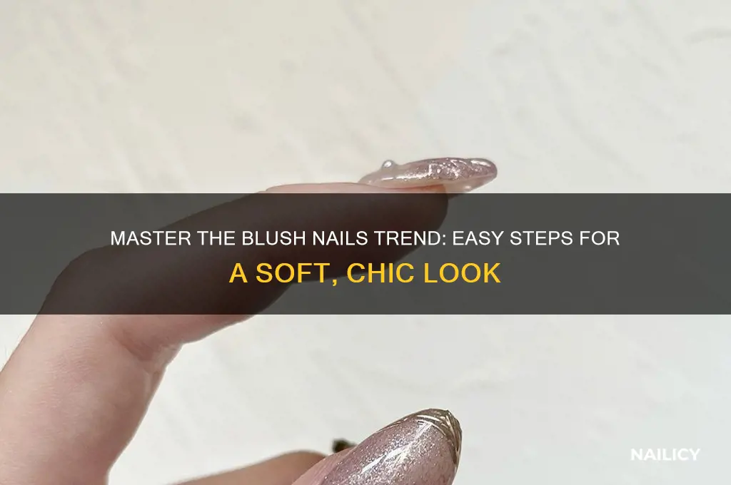 how to do blush nails