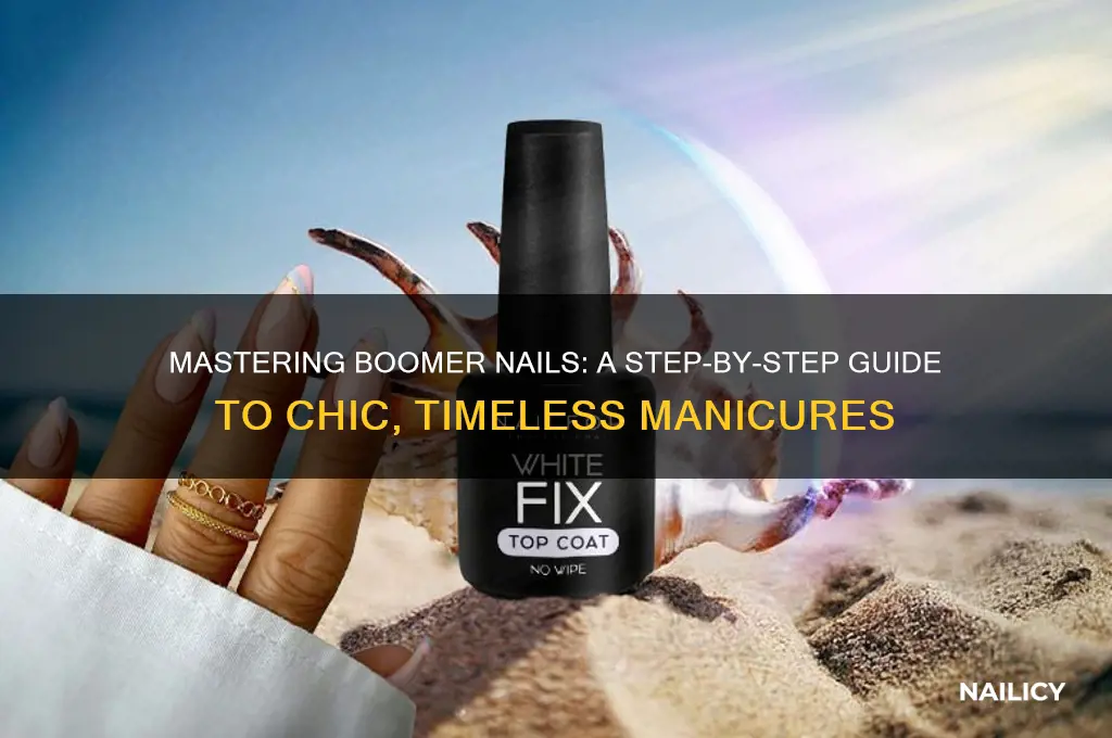 how to do boomer nails