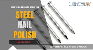 Achieve Brushed Stainless Steel Nail Polish Look: Easy DIY Guide
