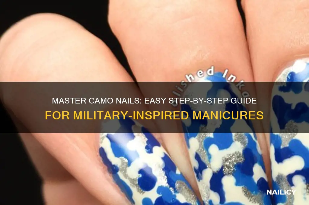 how to do camo nails