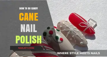 Candy Cane Nail Art: Easy Steps for Festive Holiday Manicures
