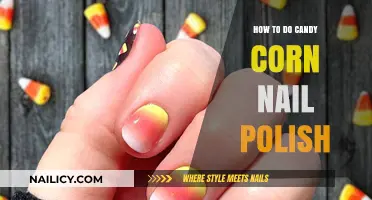 Candy Corn Nail Art: Easy DIY Polish Tutorial for Halloween