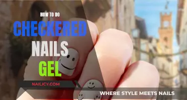 Gel Nails: Creating Checkered Patterns Like a Pro