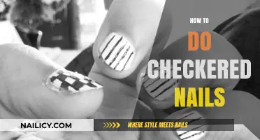 Master Checkered Nails: Easy Steps for Perfect DIY Nail Art