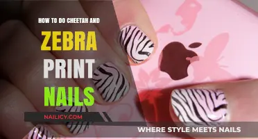 Wildly Chic: Mastering Cheetah and Zebra Print Nail Art