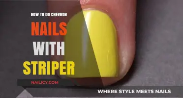 Master Chevron Nails: Easy Striper Technique for Perfect V-Shapes