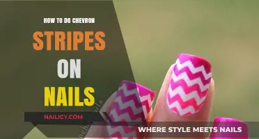 Master Chevron Stripes: Easy Nail Art Tutorial for Beginners