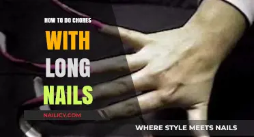 Long Nails, No Problem: Easy Ways to Do Chores