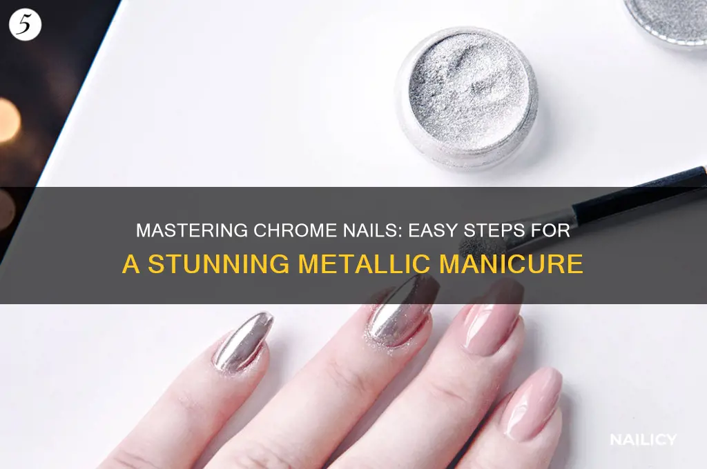 how to do chrime nails