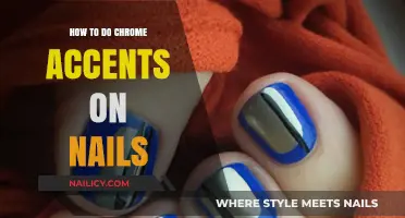Glam Up Your Nails: Easy Chrome Accents Tutorial for Beginners