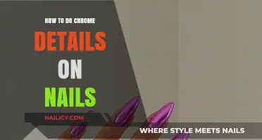 Master Chrome Nail Art: Easy Steps for Stunning Metallic Details