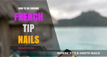 Master Chrome French Tip Nails: Easy Steps for a Modern Look