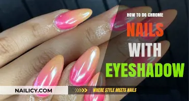 Create Stunning Chrome Nails Using Eyeshadow: Easy DIY Guide