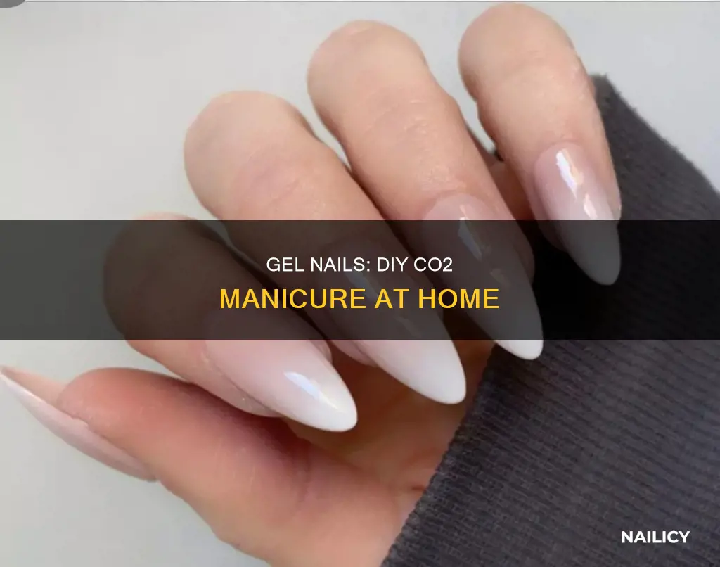 how to do co2 gel nails at home