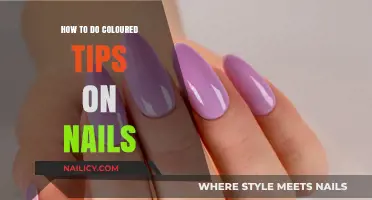 Mastering Coloured Nail Tips: Easy Steps for Vibrant, Stylish Manicures