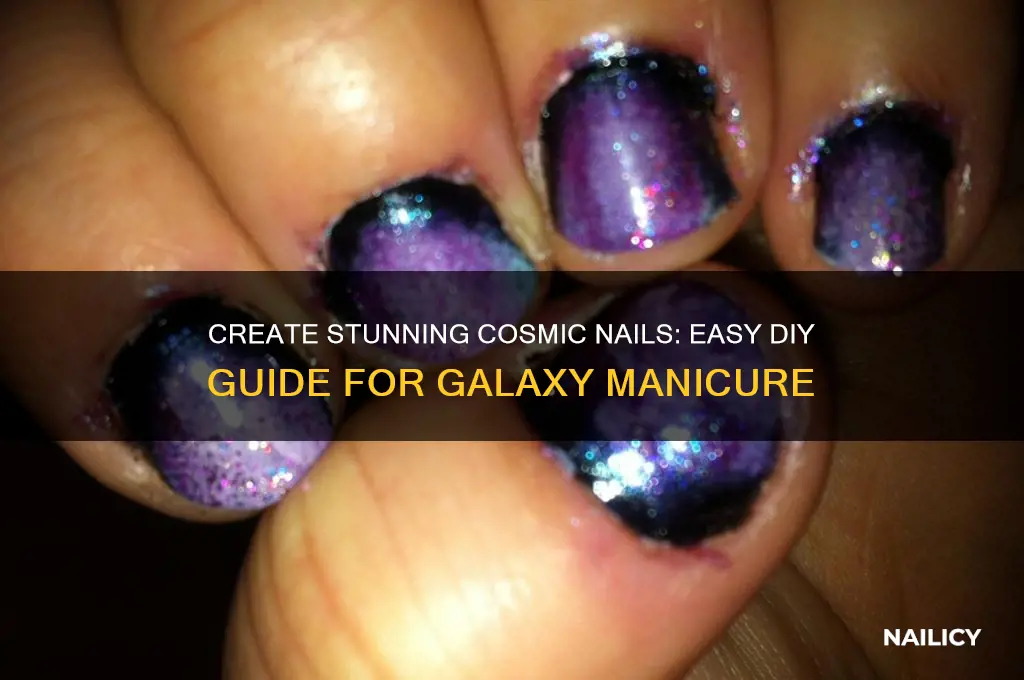 how to do cosmic nails