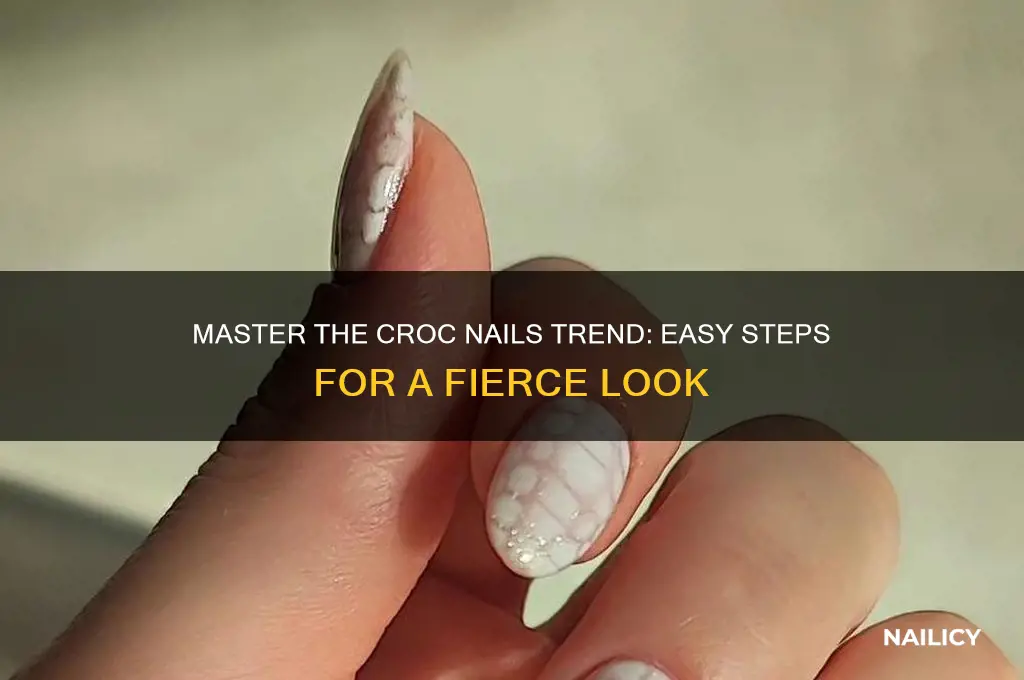 how to do croc nails