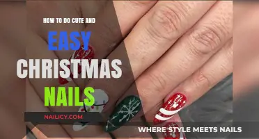 Festive Fingertips: Easy Christmas Nails