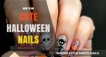 Spooky Season: Cute Halloween Nail Art Ideas